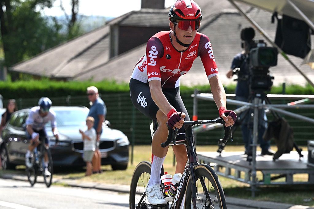 Lotto Dsty Rider Lotto-Intermarché rider the latest member of the peloton to be hit by a ...
