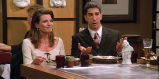 Heather Medway and David Schwimmer on Friends