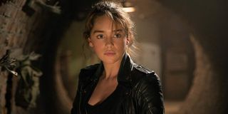 Emilia Clarke as Sarah Connor in Terminator Genisys