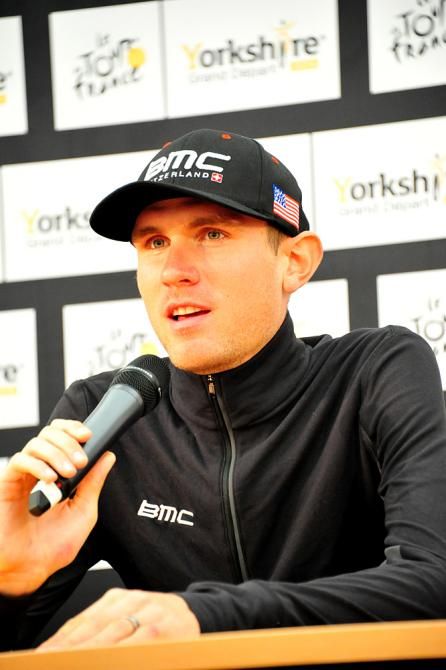 Tejay van Garderen at the pre-race press conference