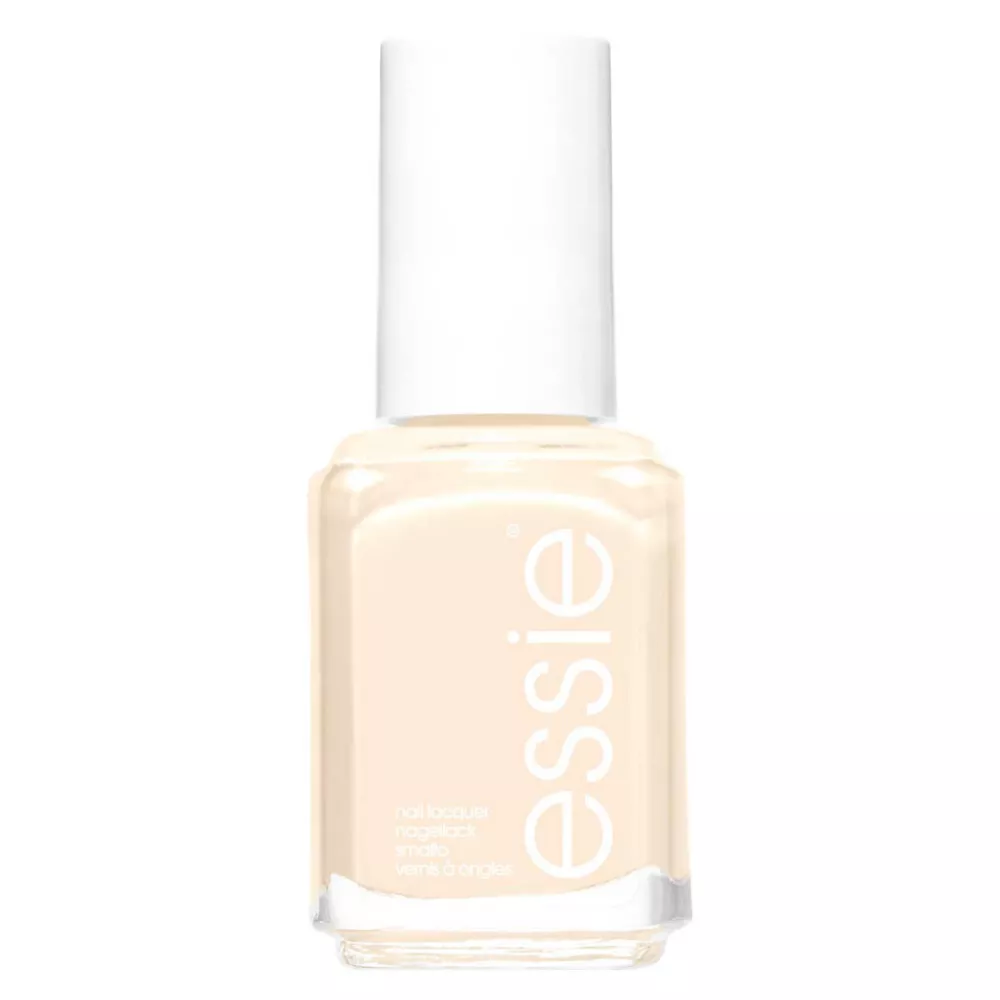 Essie Nail Polish 5 Allure Sheer White Hint of Pink Colour, Original High Shine and High Coverage Nail Polish 13.5 Ml