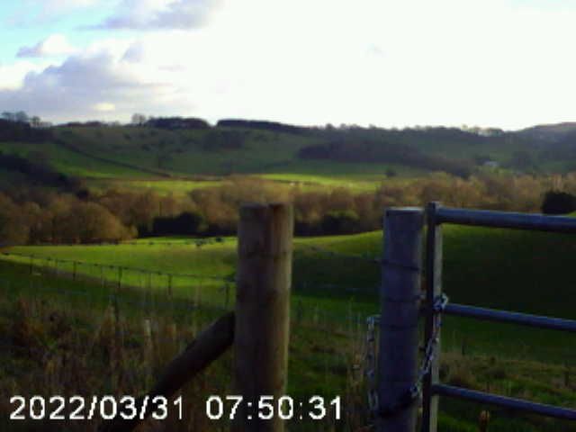 Landscape photo taken with $10 kids camera