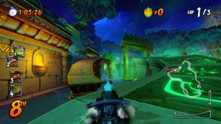 Crash Team Racing Tiny Temple shortcut