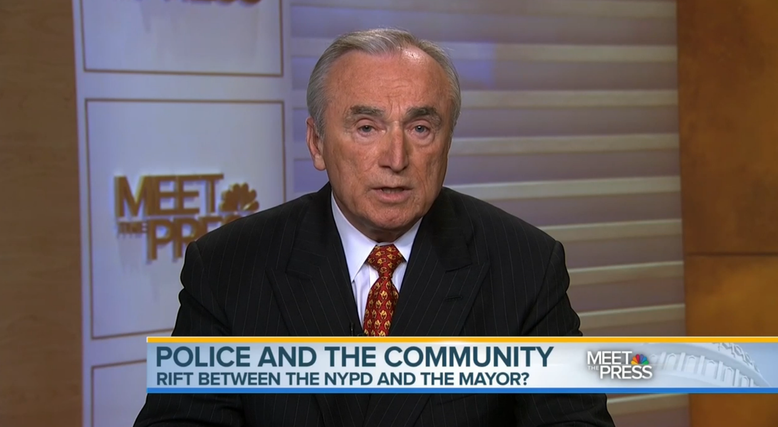 NYPD Commissioner Bill Bratton: Cops feel &amp;#039;under attack from the federal government&amp;#039;