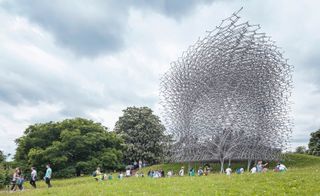View of The Hive at Kew Gardens