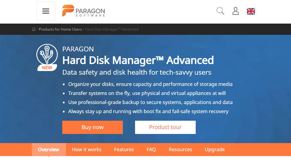 Paragon Drive Copy Professional