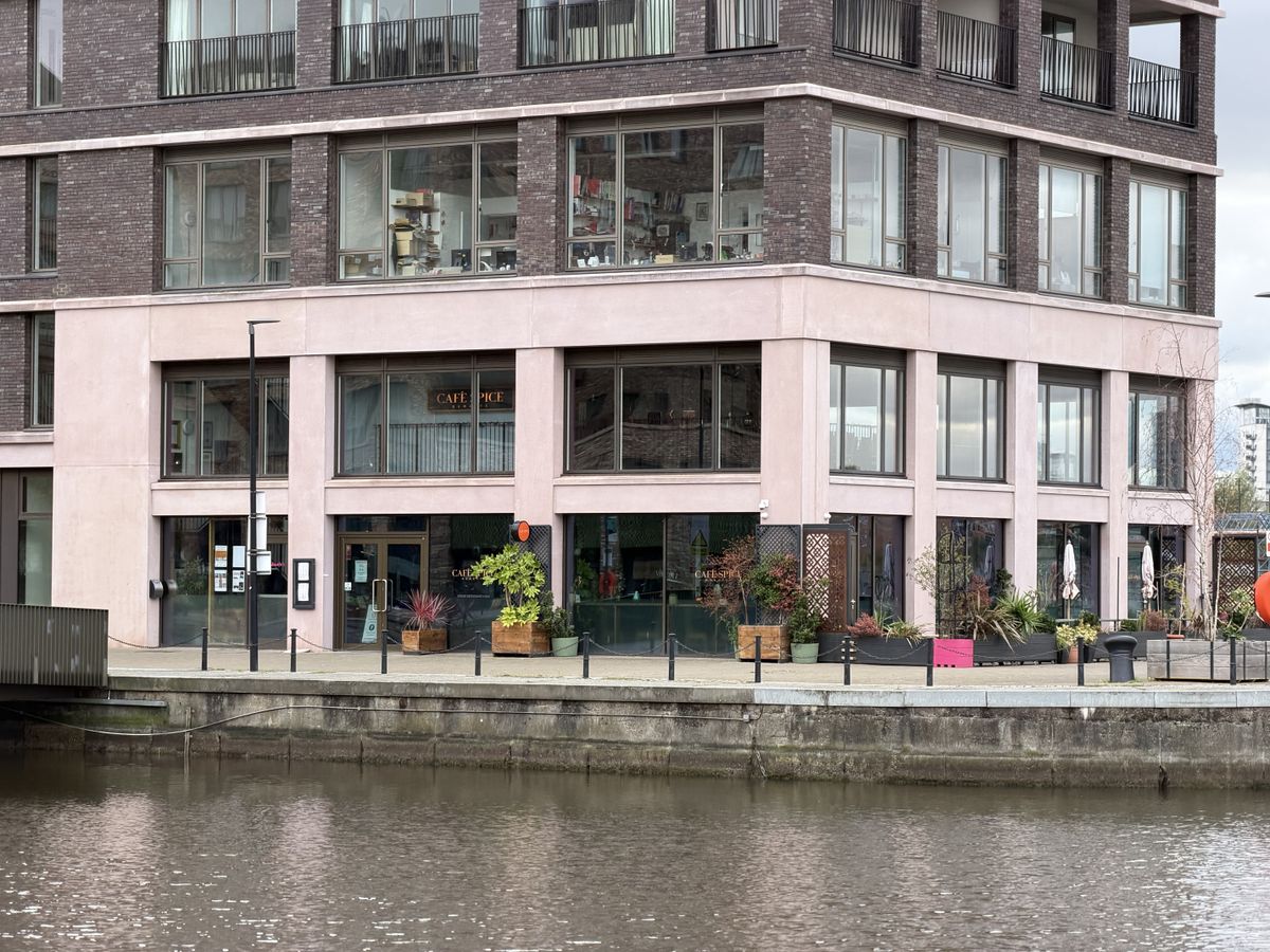Cafe Spice in London by Adam Juniper