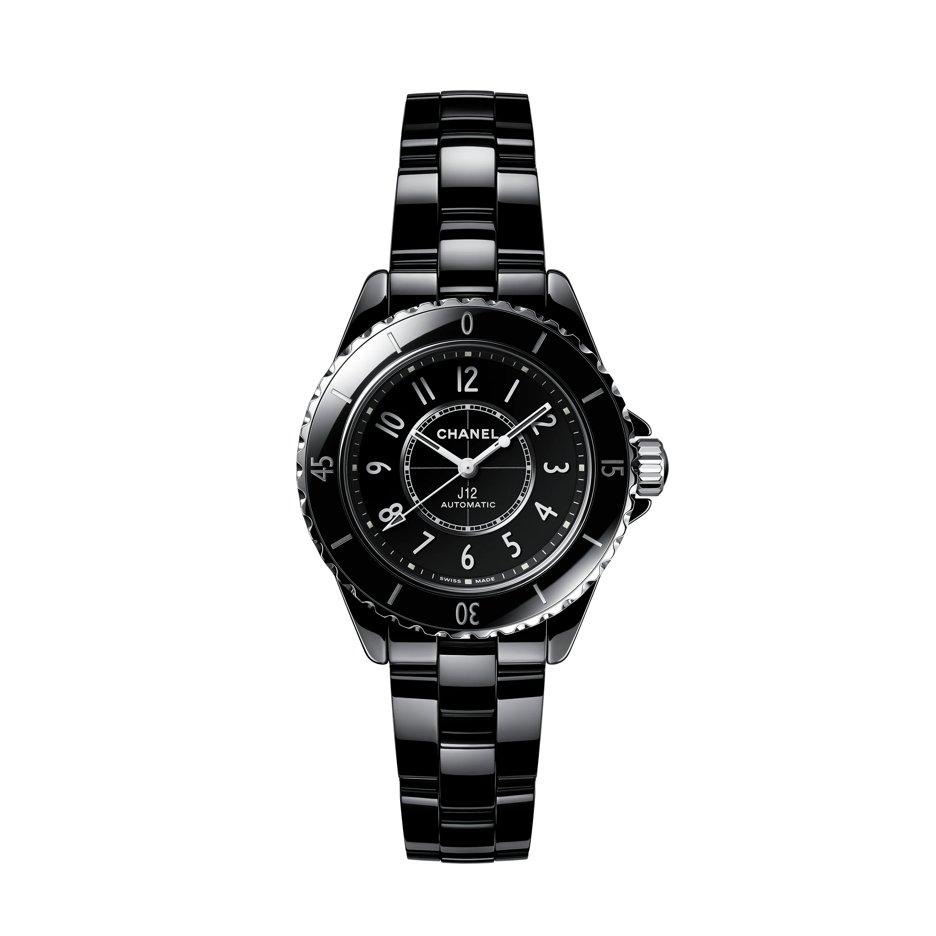Chanel, J12 Watch Caliber 12.2, 33 MM in Black