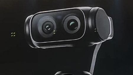 Insta360 Luna close-up at Insta360 annual conference presentation