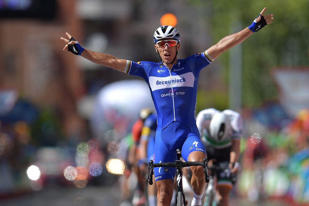 Philippe Gilbert (Deceuninck-QuickStep) wins stage 17 at the Vuelta a Espana