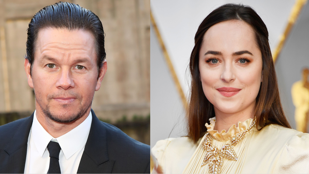 Dakota Johnson &amp; Mark Wahlberg