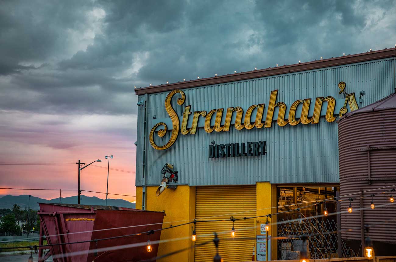 Exterior of Stranahan&rsquo;s US whiskey distillery