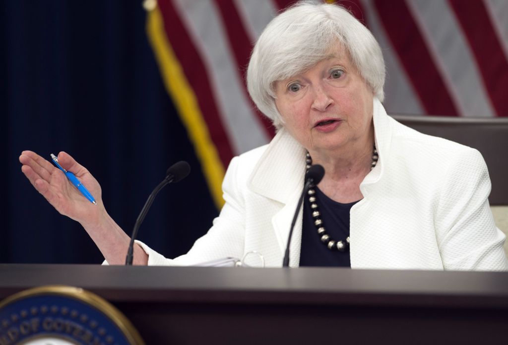 Fed chair Janet Yellen