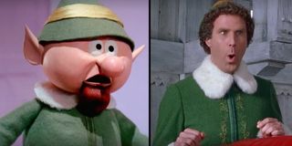 Elf Forman and Will Ferrell in The Christmas Movies That Made Us