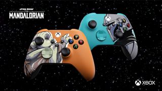 Xbox Mandalorian Controllers Big