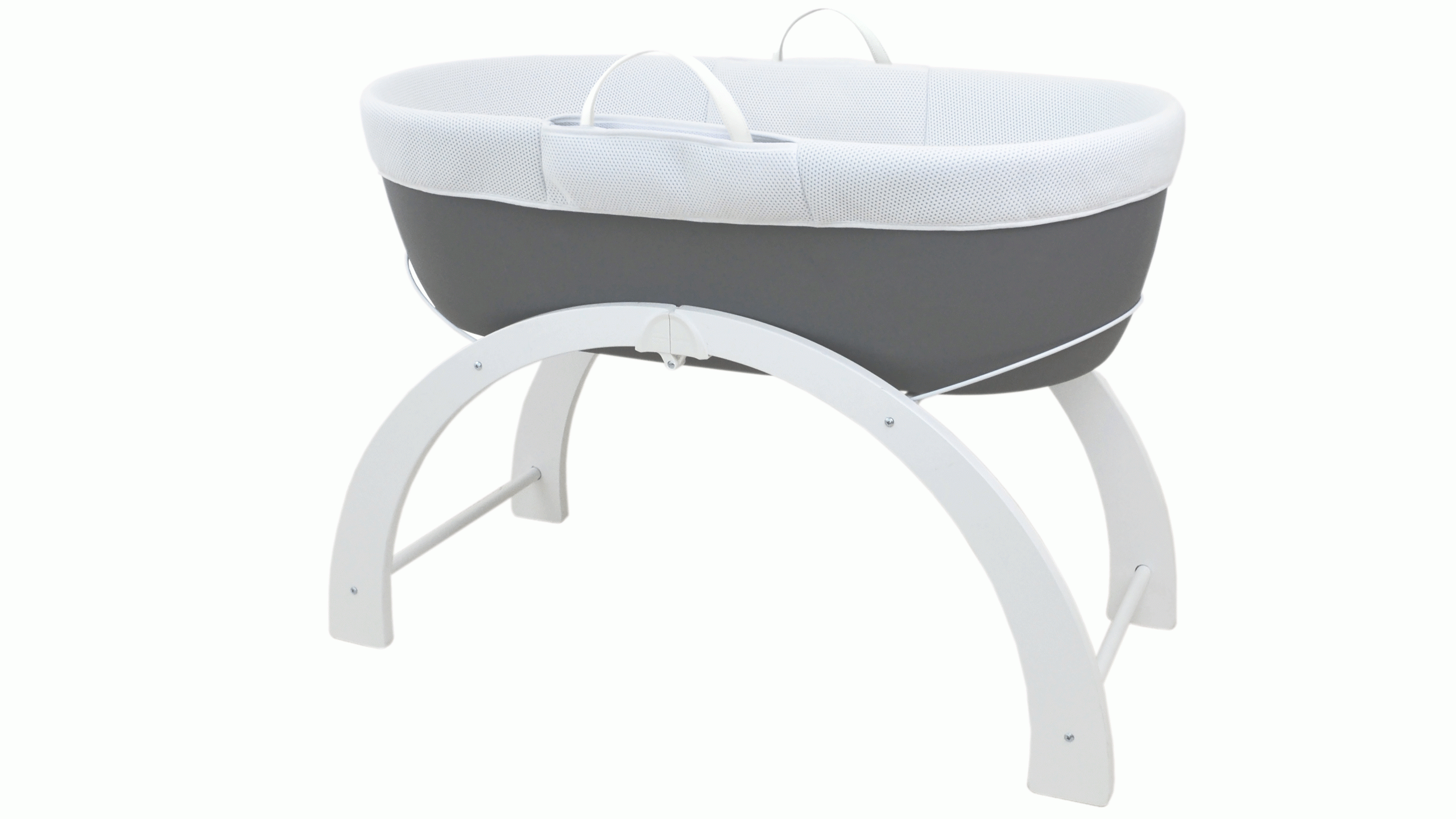 Best Moses baskets - Shnuggle Dreami Moses Basket and Curve Rocking Stand