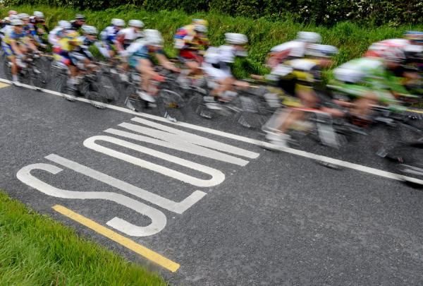 Riders make their way from Dunboyne, Co. Meath