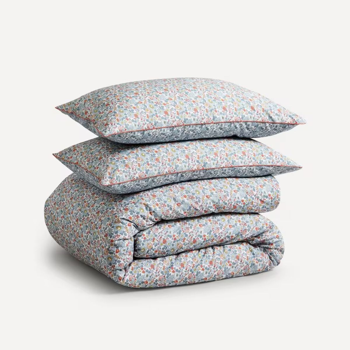 A floral Liberty bedding set