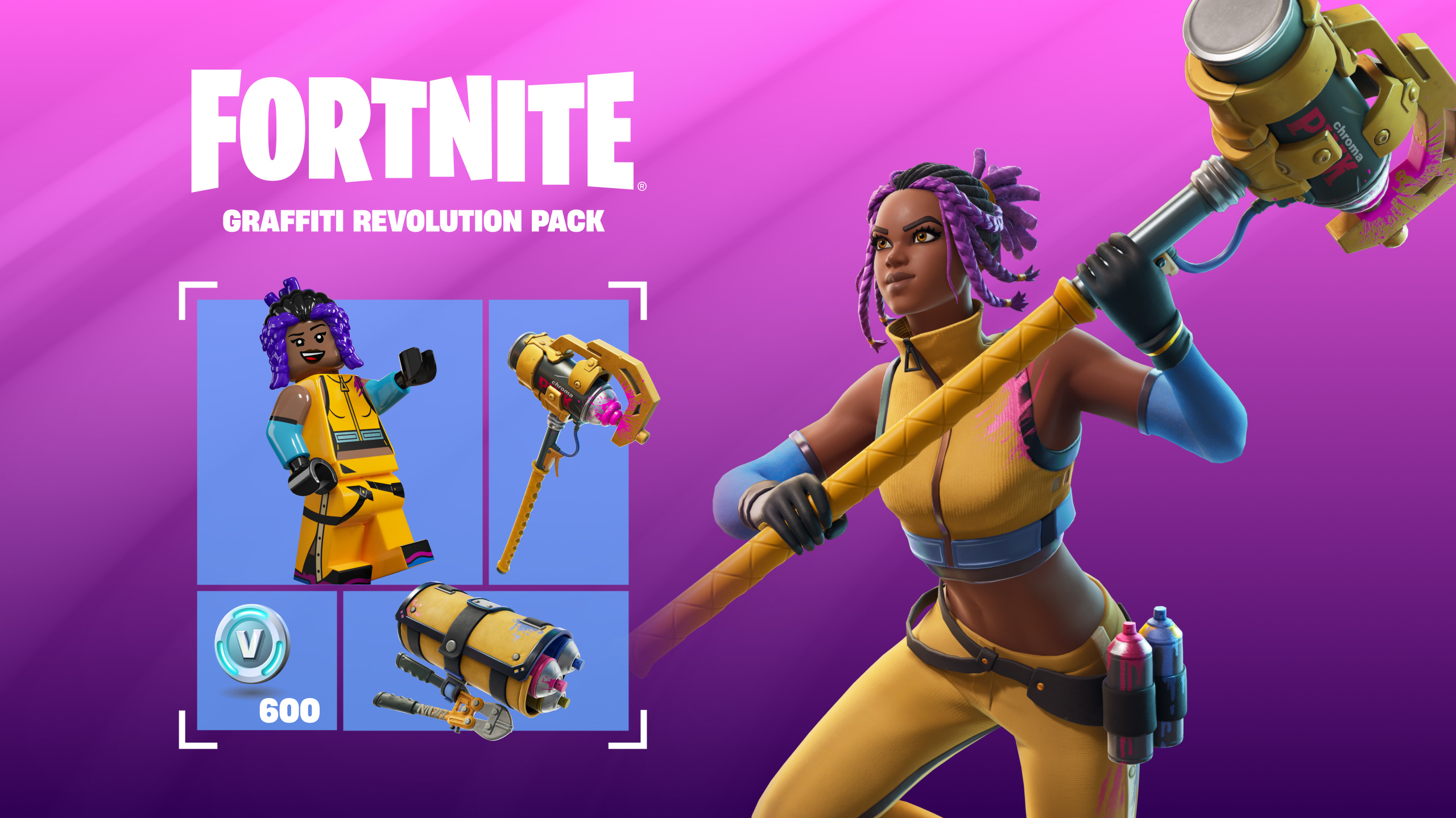 Fortnite Starter Pack - Graffiti Revolution