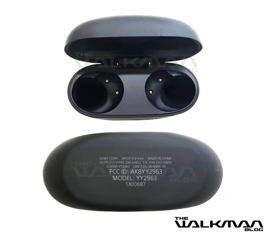 Images of the Sony WF-1000XM5 discovered by The Walkman Blog