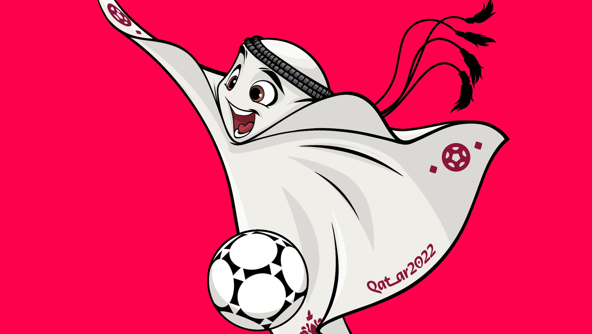 I drew my version of the Qatar World Cup mascot. Hope you like : r