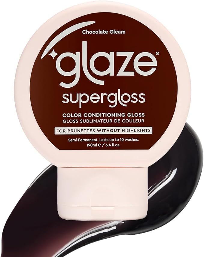 Glaze, Supergloss Color Conditioning Gloss in Chocolate Gleam