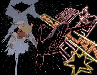 Batman: The Long Halloween - The Last Halloween interior art by Eduardo Risso