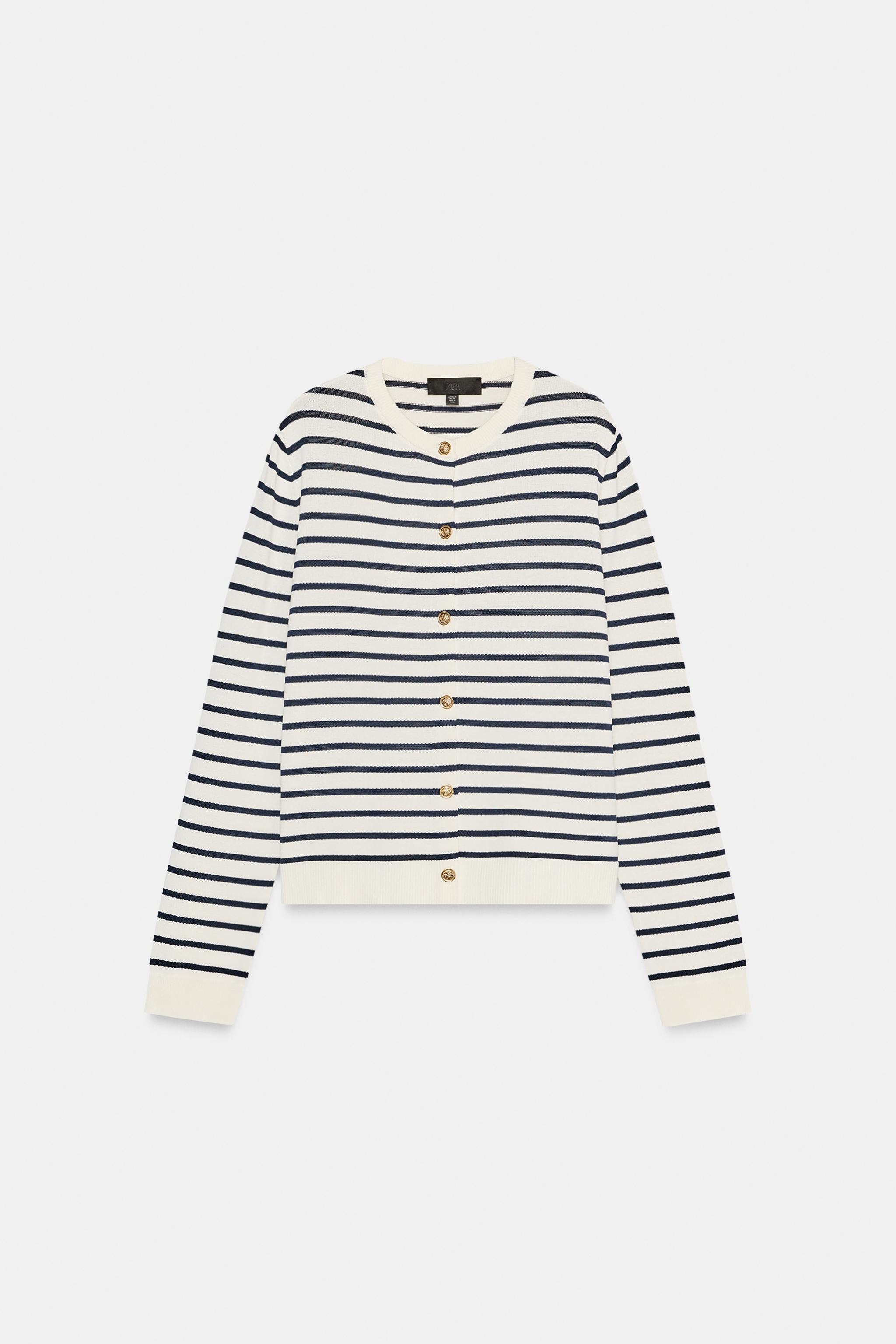 Zara, Striped Cardigan