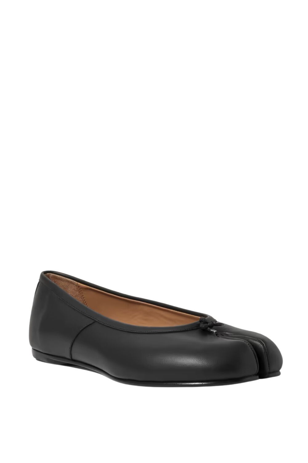 best ballet pumps: Maison Margiela Tabi split-toe leather ballet flats