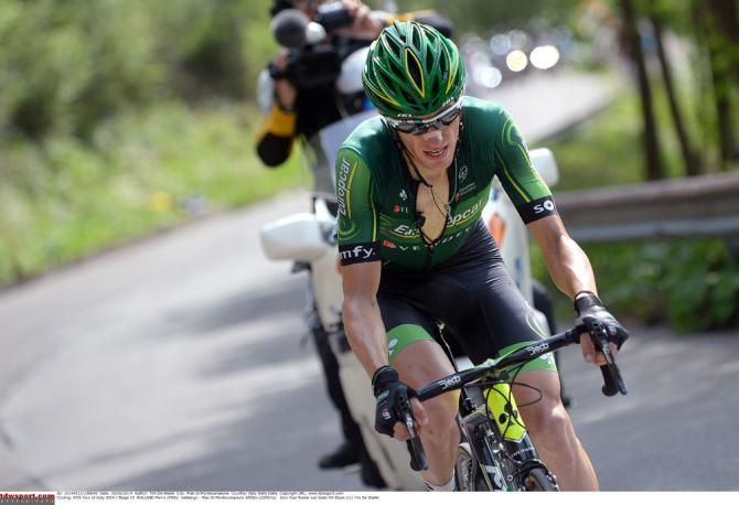 Pierre Rolland (Europcar) goes on the attack for the second day in a row