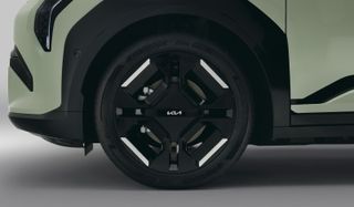 Kia EV3 electric crossover wheel detailing