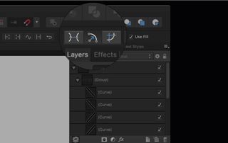 snapping in Affinity Designer
