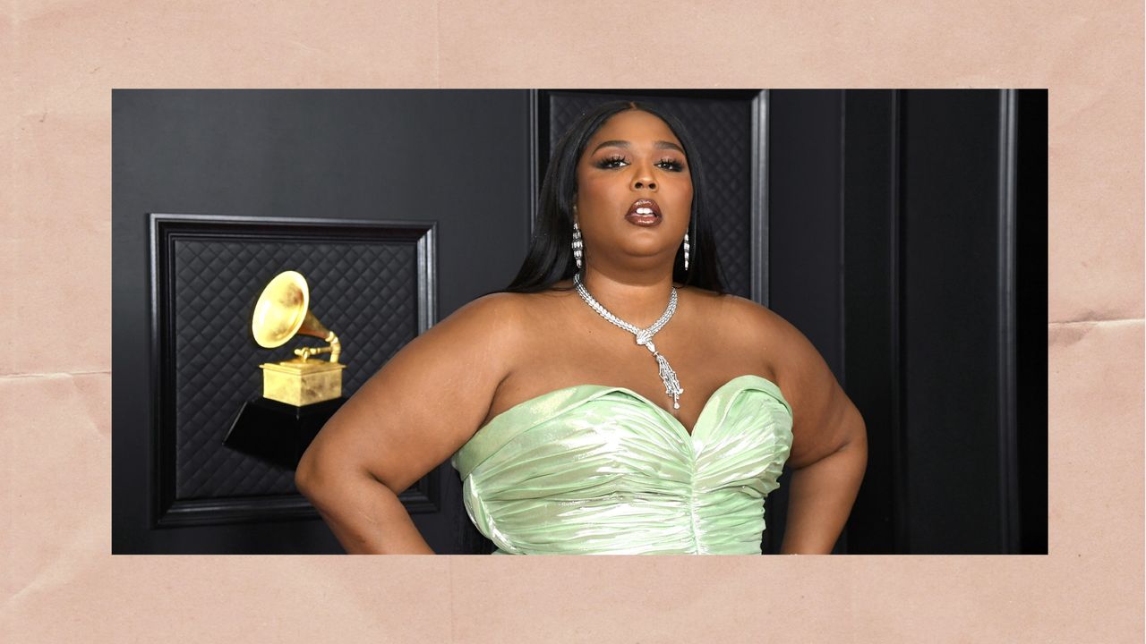 Lizzo attends the 63rd Annual GRAMMY Awards at Los Angeles Convention Center on March 14, 2021 in Los Angeles, California