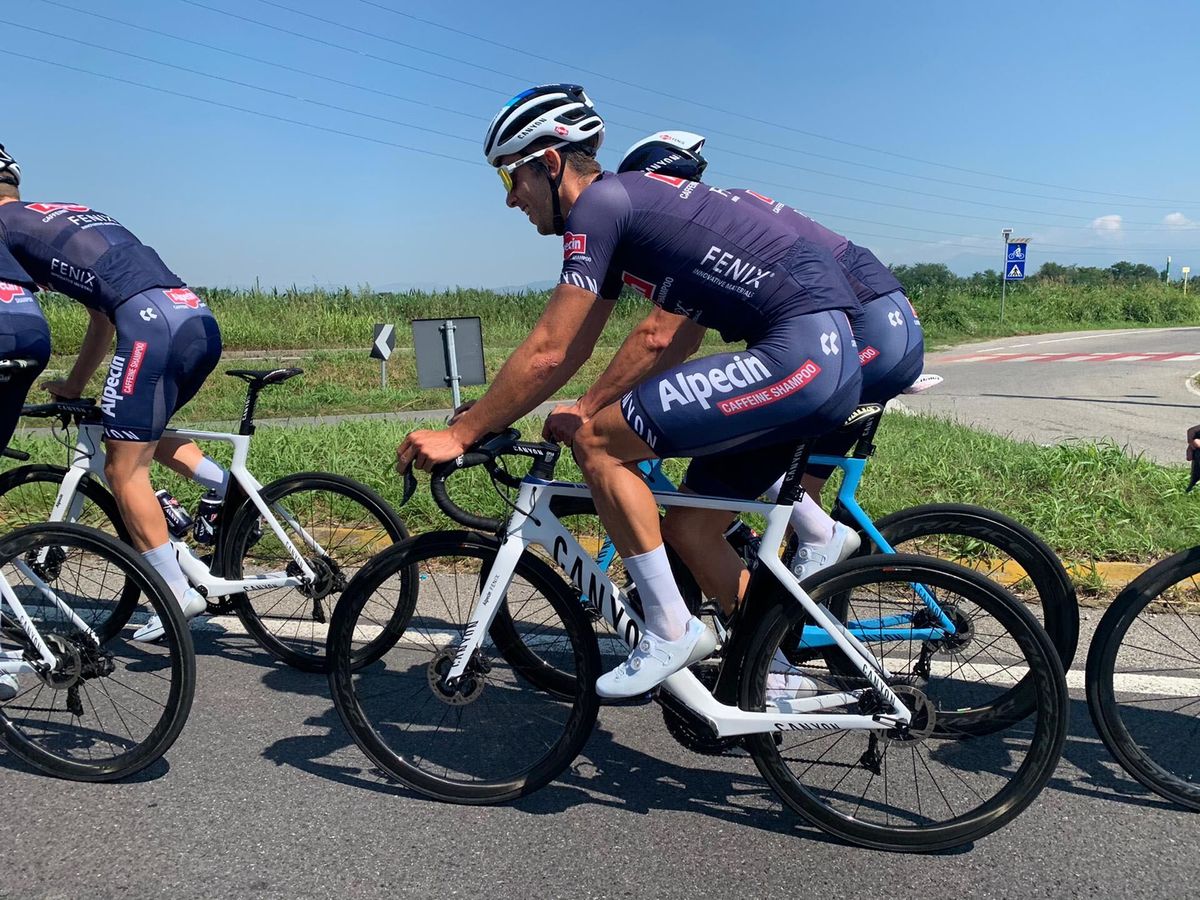 Mathieu van der Poel and his Alpecin-Fenix teammates preview the Milan-San Remo route for 2020