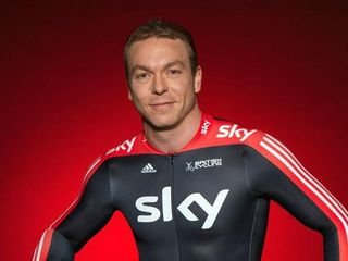 Sir Chris Hoy models the new Sky Kit.