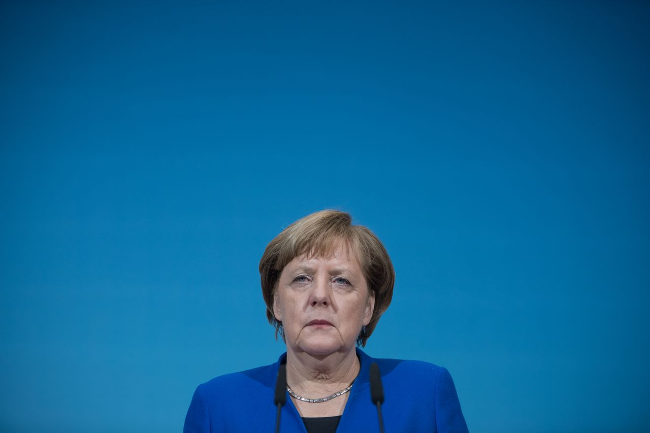 German Chancellor Angela Merkel.