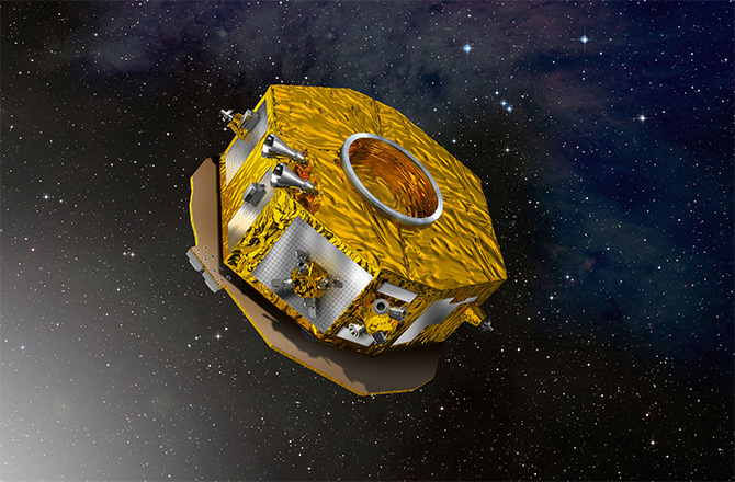 Artist&#039;s Impression of LISA Pathfinder