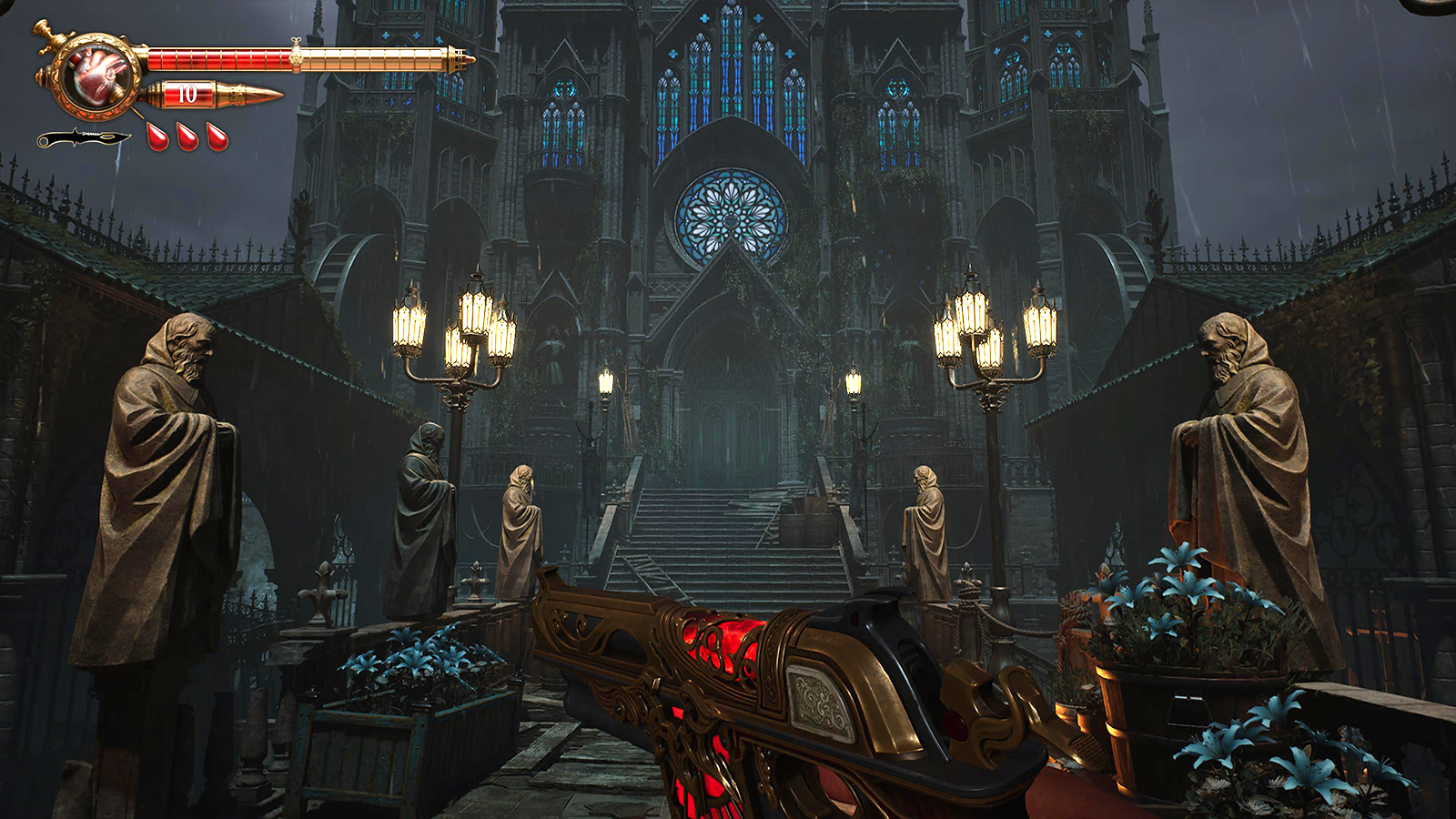 Streets and night scenes from a horror game on PS5