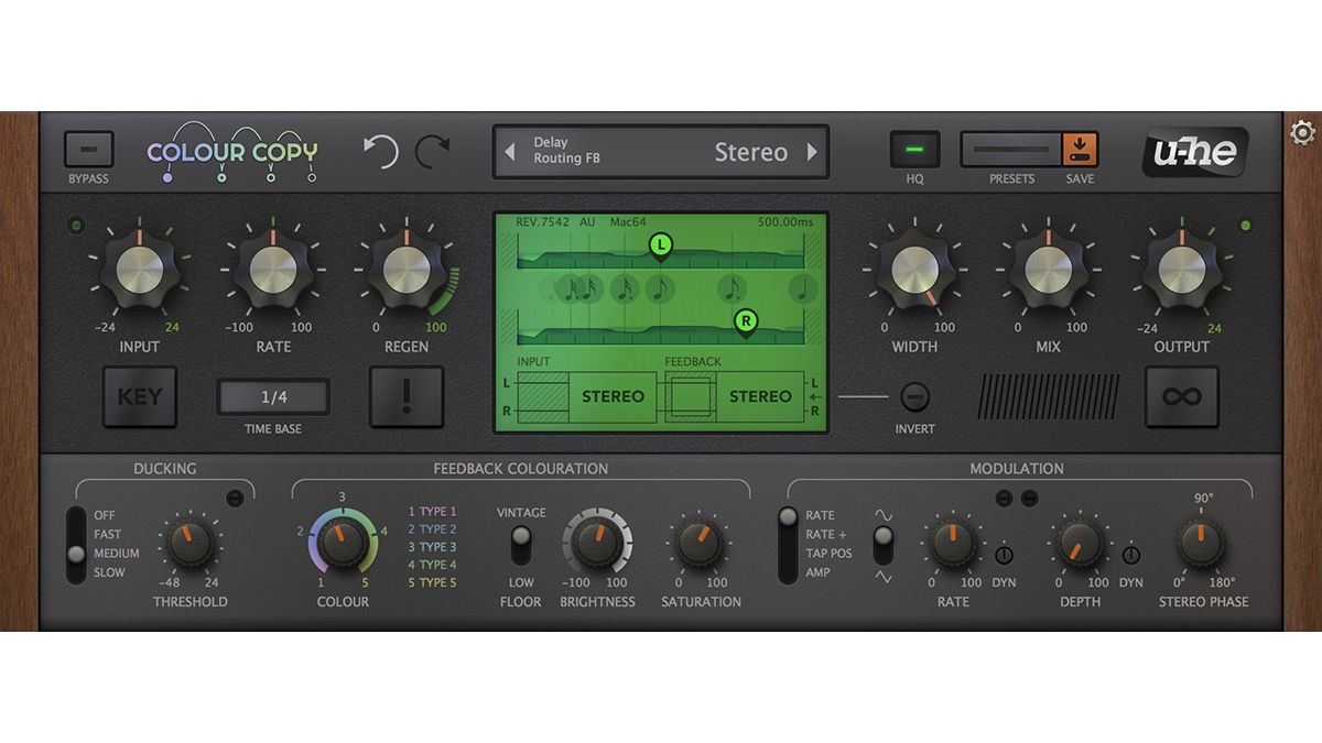 uhe’s Colour Copy plugin promises authentic bucketbrigade delays