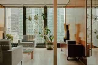 ray headquarters in new york's seagram building