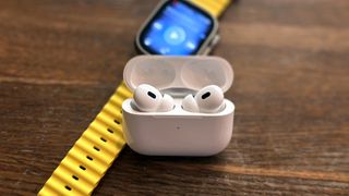 AirPods Pro 2 in use