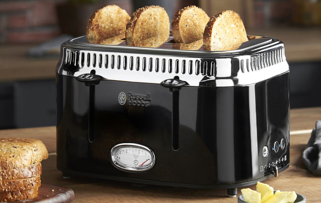 Russell Hobbs Retro 4 Slice Toaster