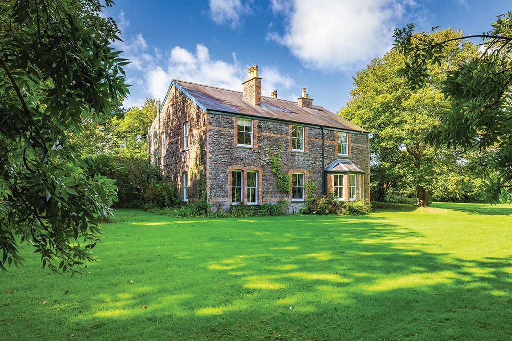 House for sale with a library: The Rectory, Angle, Pembrokeshire.