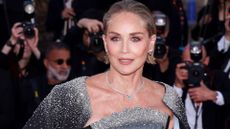 Sharon Stone attends the "Fjord" screening during the 79th annual Cannes Film Festival at Palais des Festivals on May 18, 2026