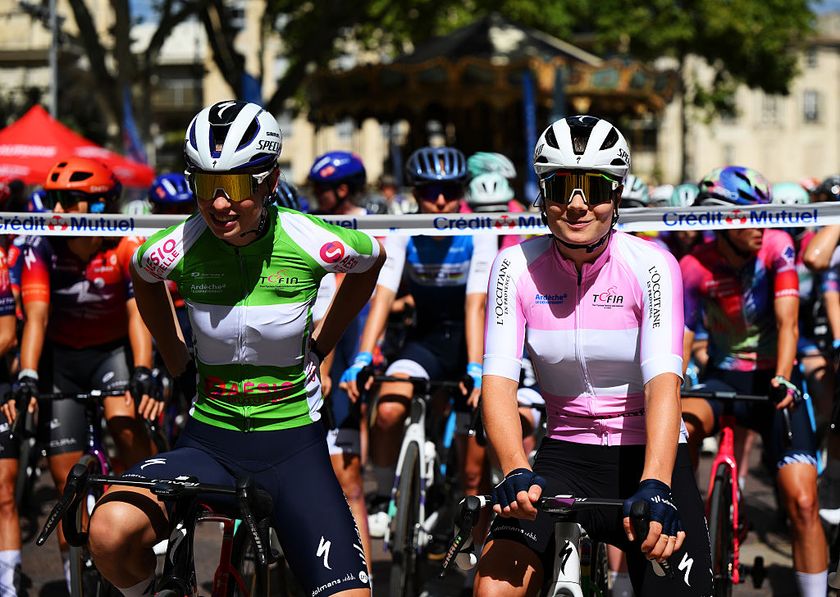 Lotte Kopecky at the Tour Cycliste Féminin International de l&#039;Ardèche 2025