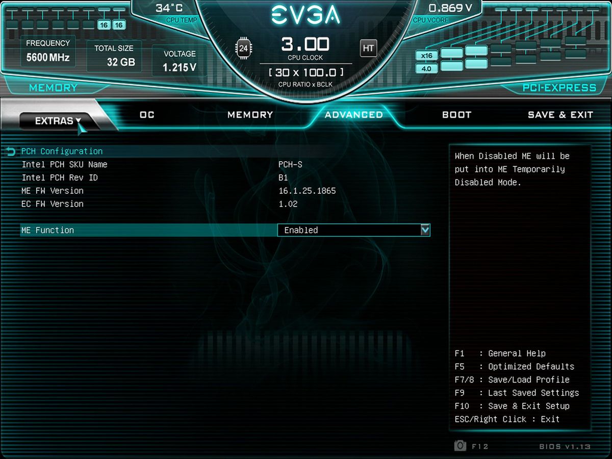 BIOS - EVGA Z790 Dark Kingpin