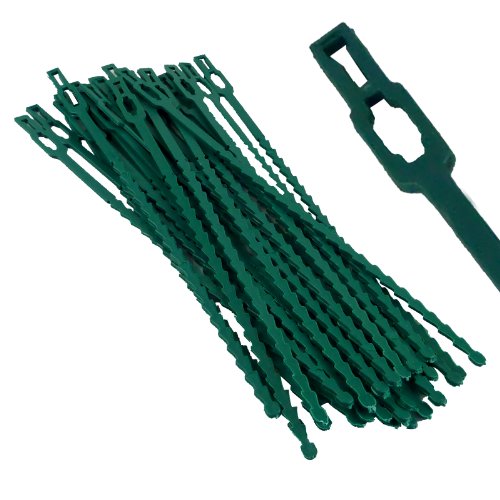 Garden Plant Ties - Easy to Use and Reusable (30 Pack)