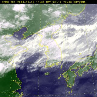 rainfall, flooding, Korean peninsula