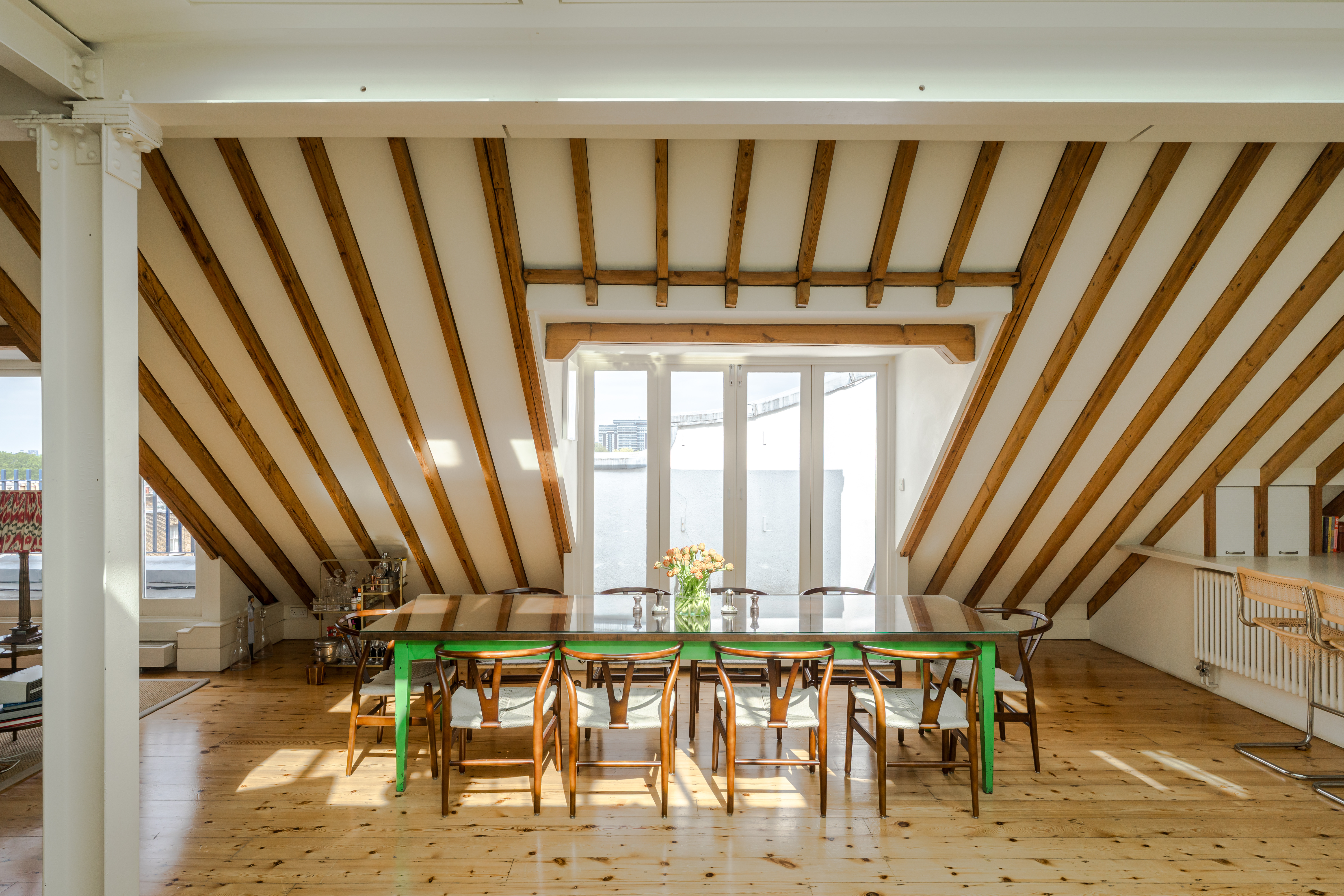 Three bedroom penthouse in Fulham, London