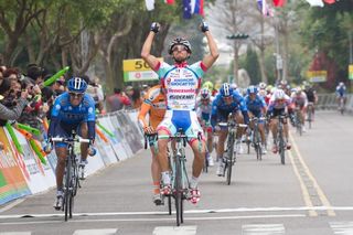 Stage 5 - Ferrari speeds to victory in stage five of the Tour de Taiwan
